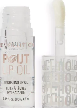 Revolution Beauty London Pout Lip Oil Bitten Cherry