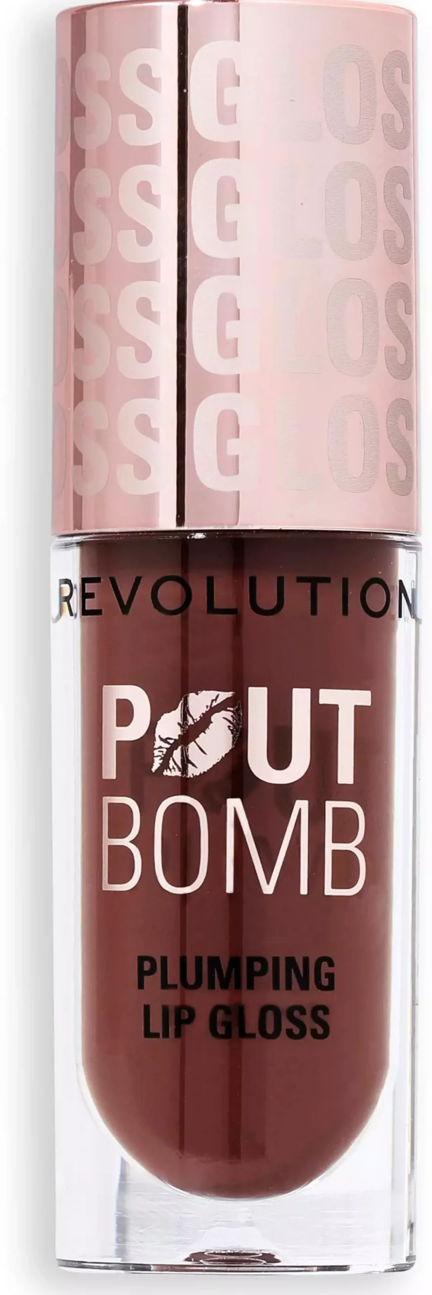 Revolution Beauty London Pout Bomb Plumping Gloss Jelly Berry Mauve