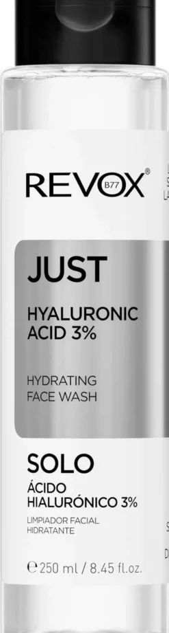 Revox B77JUST Hyaluronic Acid 3% Hydrating Face Wash 250 ml