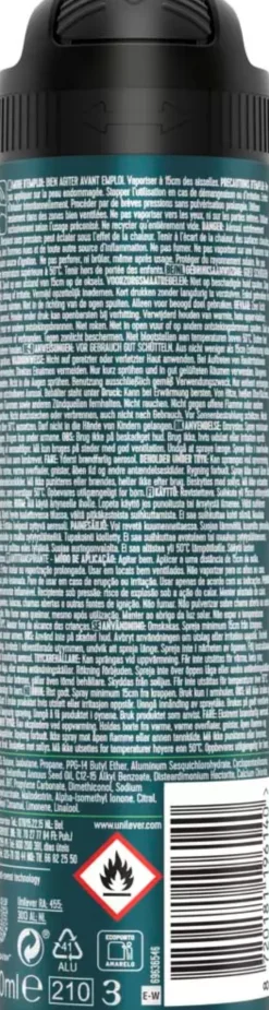 Rexona Men 72h Advanced Protection Quantum Dry spray