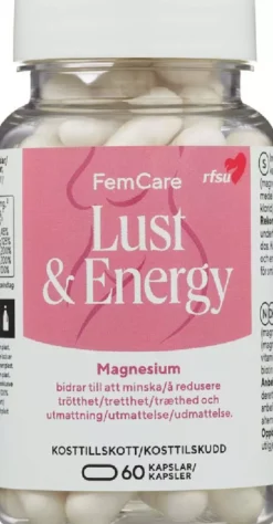 RFSU FemCare Lust & Energy 60 st