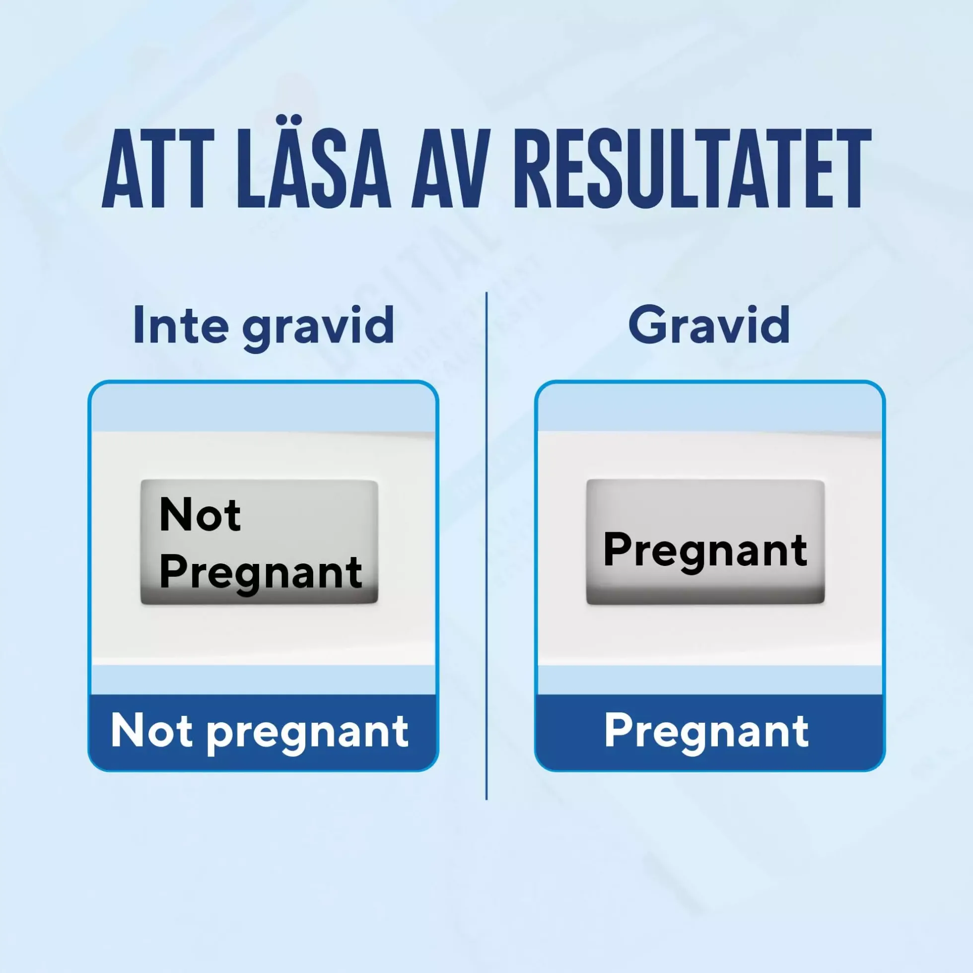 RFSU Graviditetstest Digital 1 st