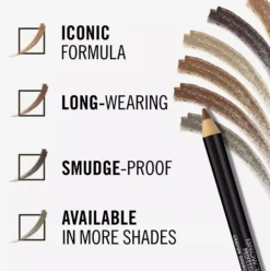 Rimmel Brow This Way Professional Eyebrow Pencil Black Brown 004