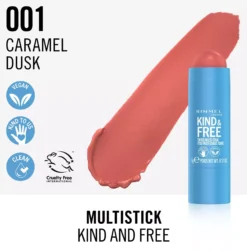 RimmelKind & Free Multi Stick 001 Caramel Dusk