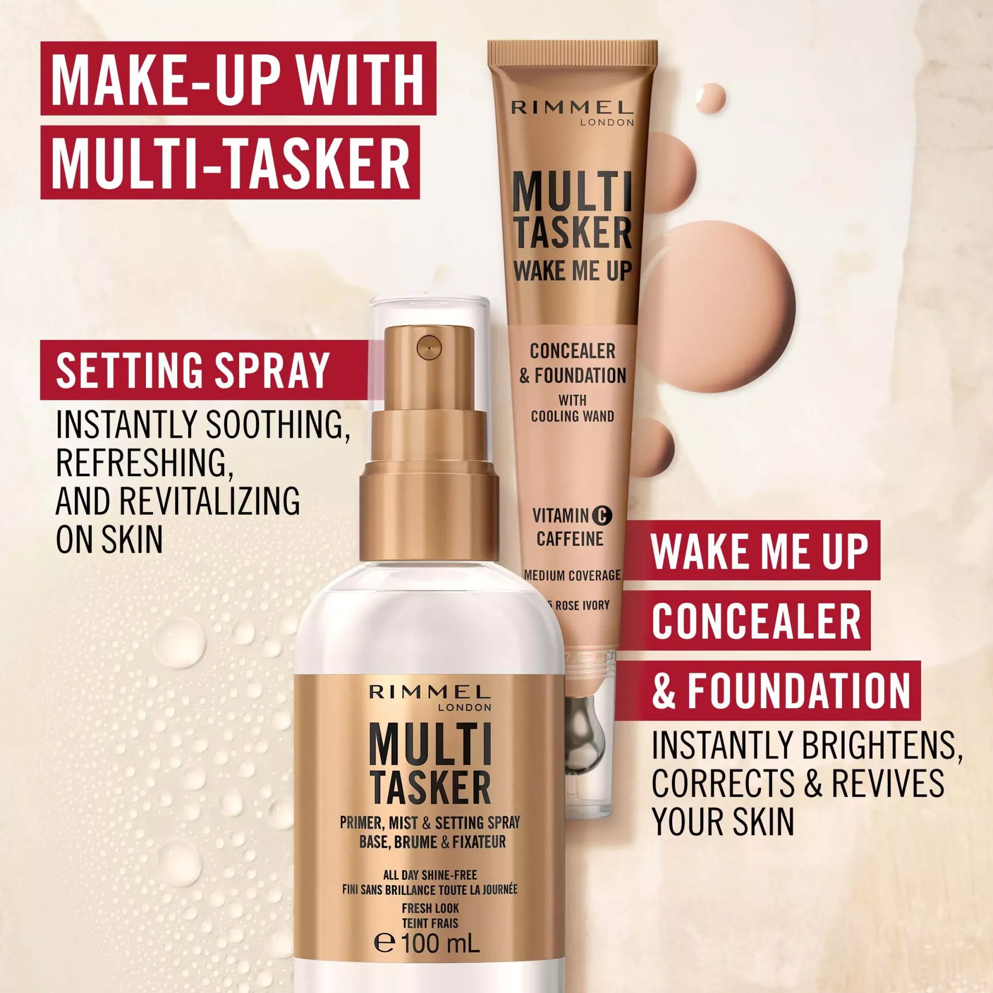 Rimmel Multi-Tasker All Day Grip & Breathable Primer 24 ml