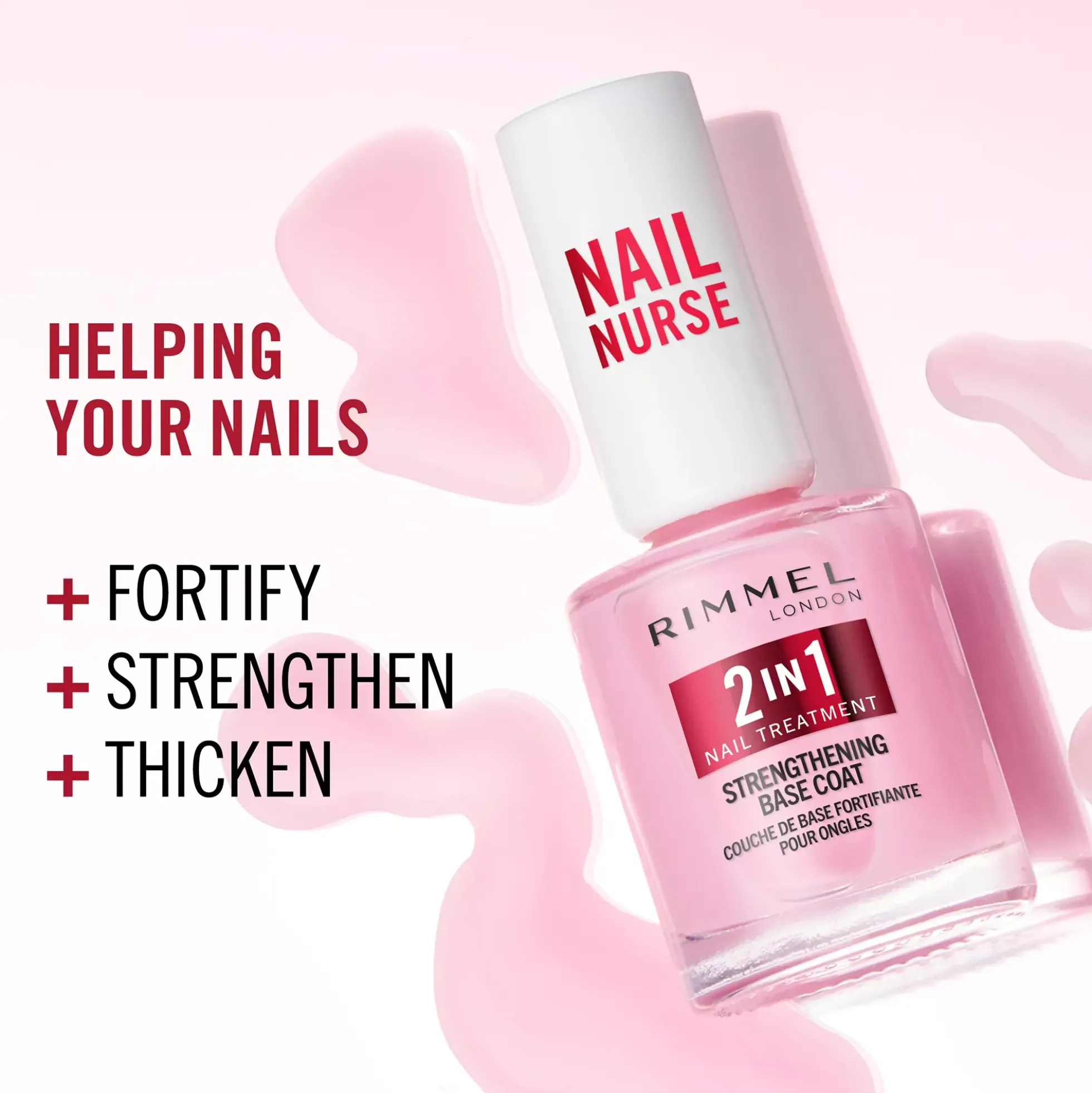 Rimmel Nail Care 7 in 1 Multi Benefit Base & Top Coat 12 ml