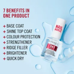 Rimmel Nail Care 7 in 1 Multi Benefit Base & Top Coat 12 ml