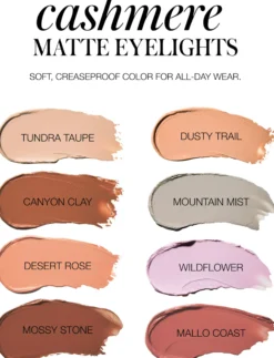 RMS Beauty Cashmere Matte Eyelights Cream Eyeshadow Desert Rose