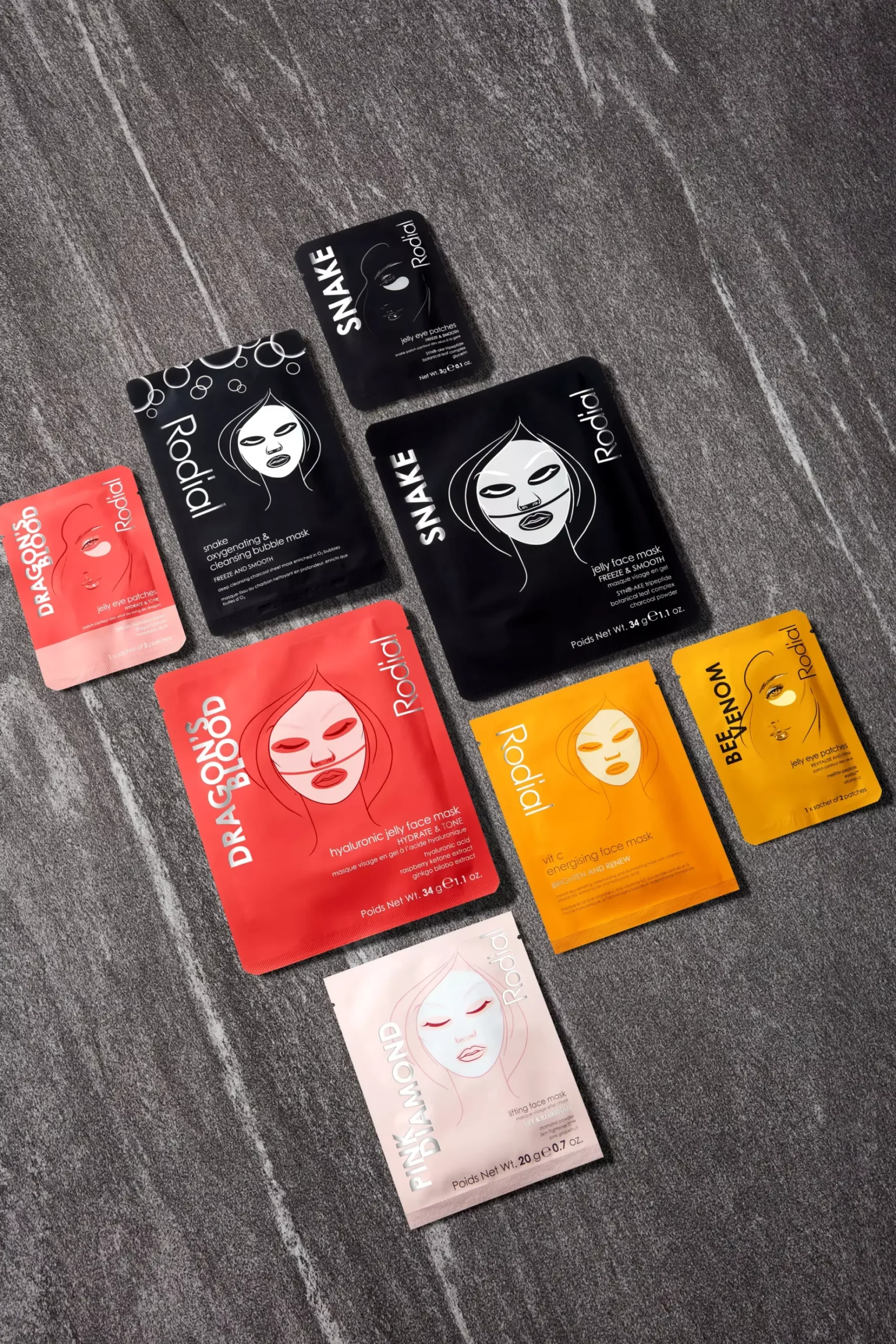 RodialVitamin C Energising Sheet Mask 4 st
