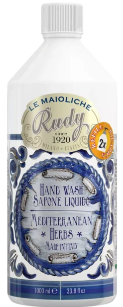 RudyMidterraenan Herbs Le Maioliche Hand Wash Refill 1000 ml