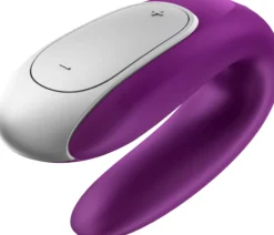 Satisfyer Double Fun Incl. Bluetooth And App Violet