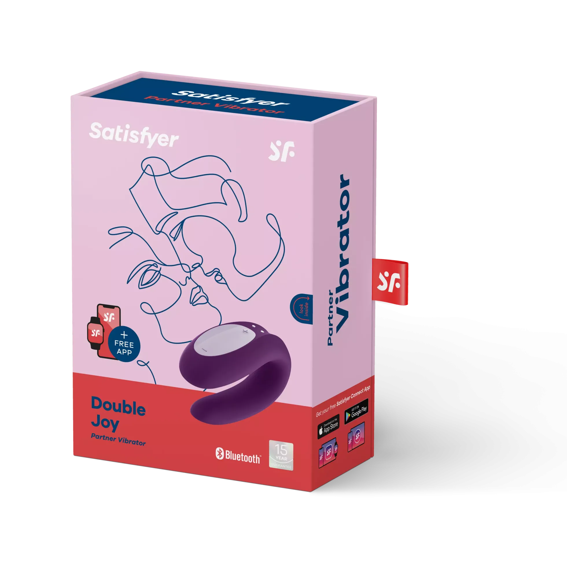Satisfyer Double Joy Violet