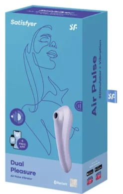 Satisfyer Dual Pleasure Mauve