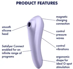 Satisfyer Dual Pleasure Mauve