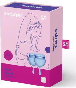 Satisfyer Feel Good Menstrual Cup Dark Blue