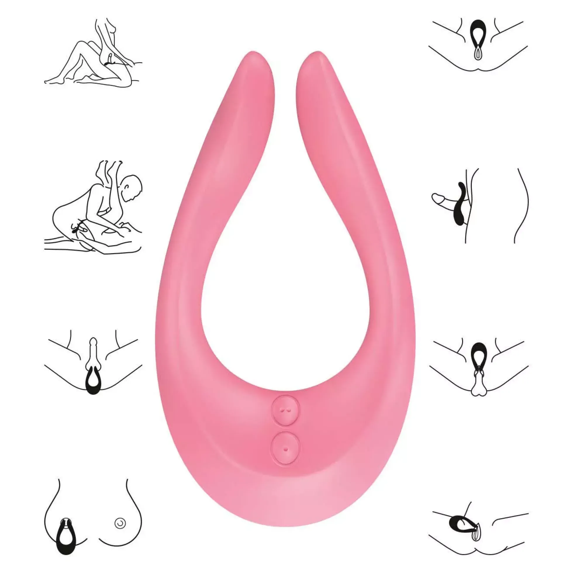 Satisfyer Partner Multifun Endless Joy 2 Pink