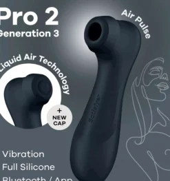 Satisfyer Pro 2 Generation 3 Connect App Black