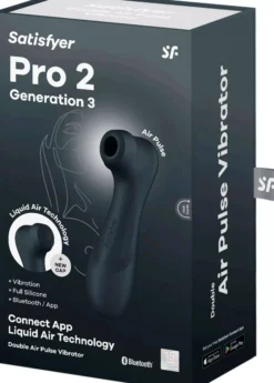 Satisfyer Pro 2 Generation 3 Connect App Black