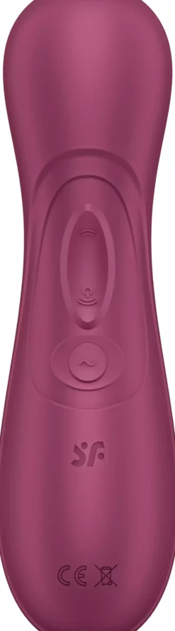 Satisfyer Pro 2 Generation 3 with Liquid Air Wine Red