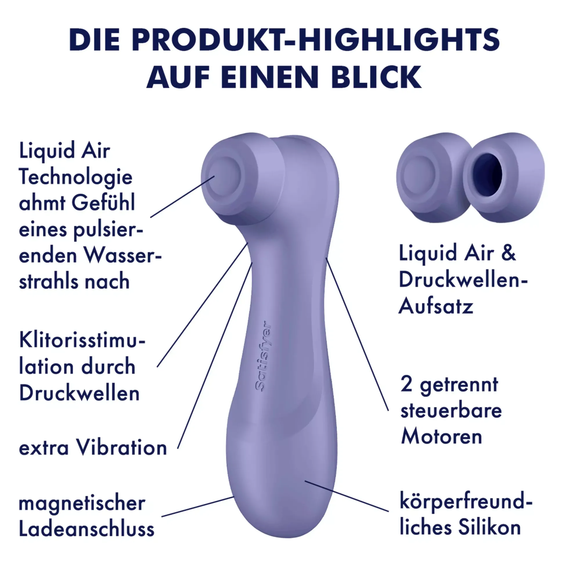 Satisfyer Pro 2 Generation 3 with Liquid Air Lilac