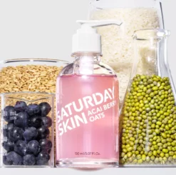 Saturday Skin Acai Berry + Oats Antioxidant Gel Cleanser 150 ml