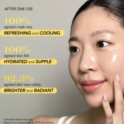 Saturday Skin Yuzu Vitamin C Butterfly Hydrogel Mask 40 g