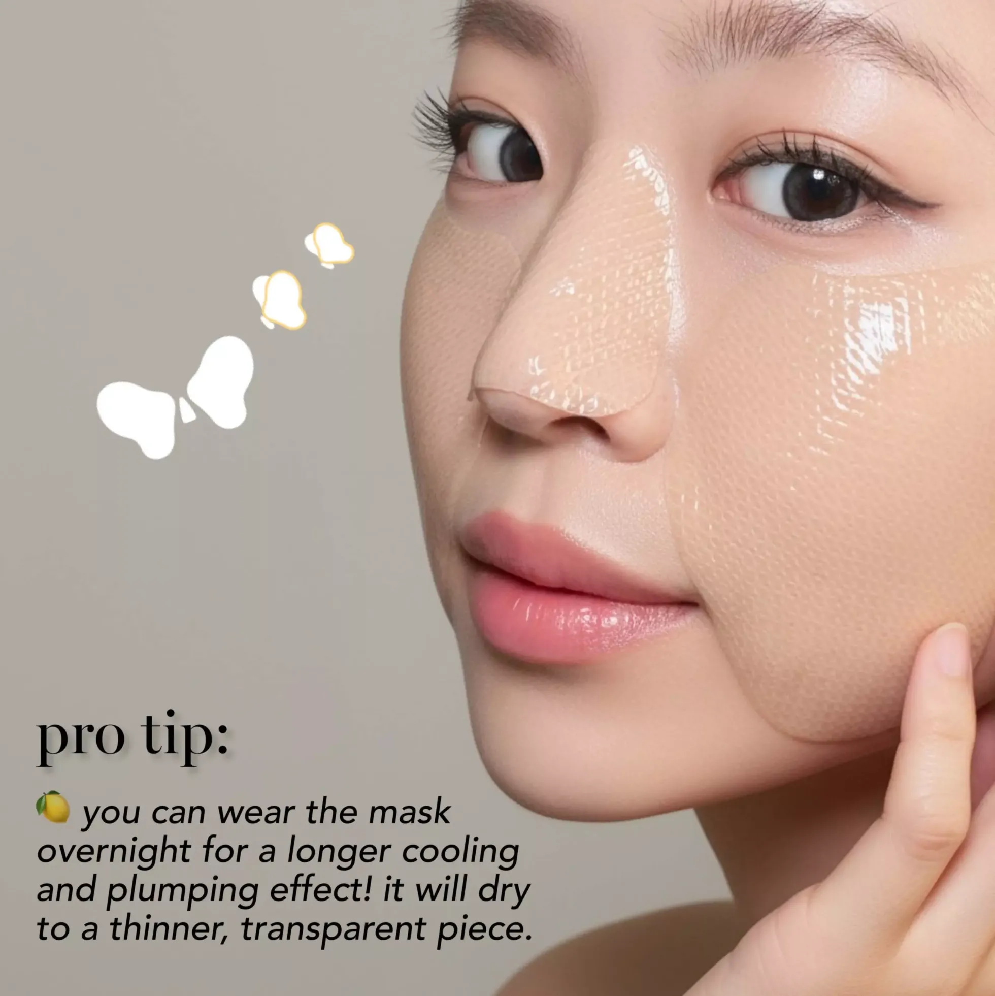 Saturday Skin Yuzu Vitamin C Butterfly Hydrogel Mask 40 g