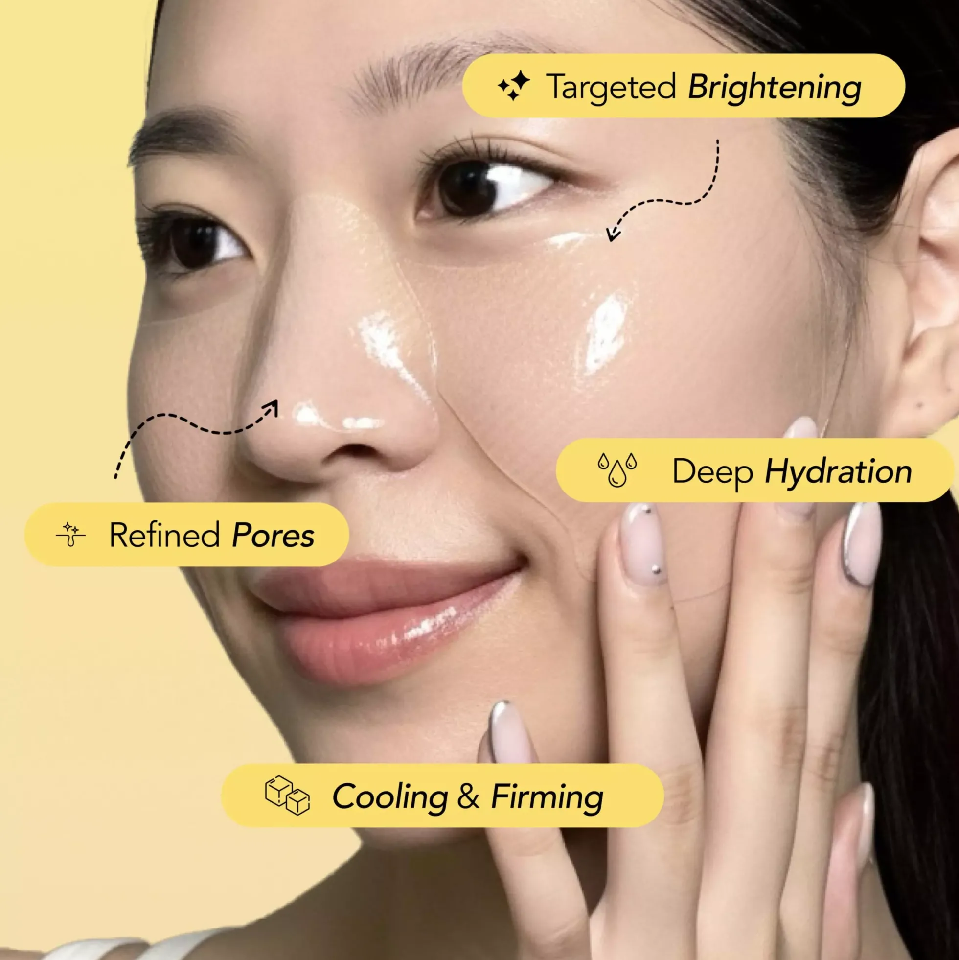 Saturday Skin Yuzu Vitamin C Butterfly Hydrogel Mask 40 g