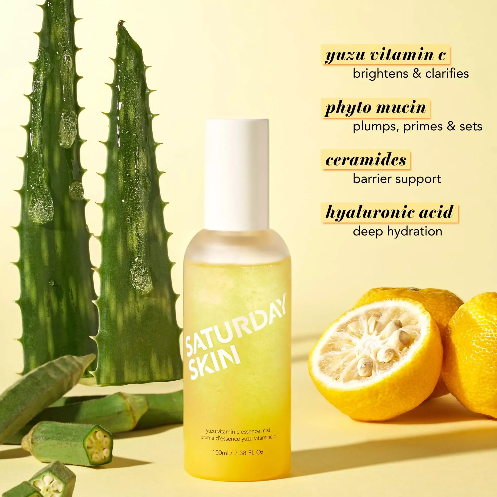 Saturday Skin Yuzu Vitamin C Mist 100 ml
