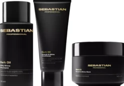 Sebastian ProfessionalDarkOil Bundle Smooth and Shine Shampoo 280 ml & Conditioner 200 ml & Mask 145 ml