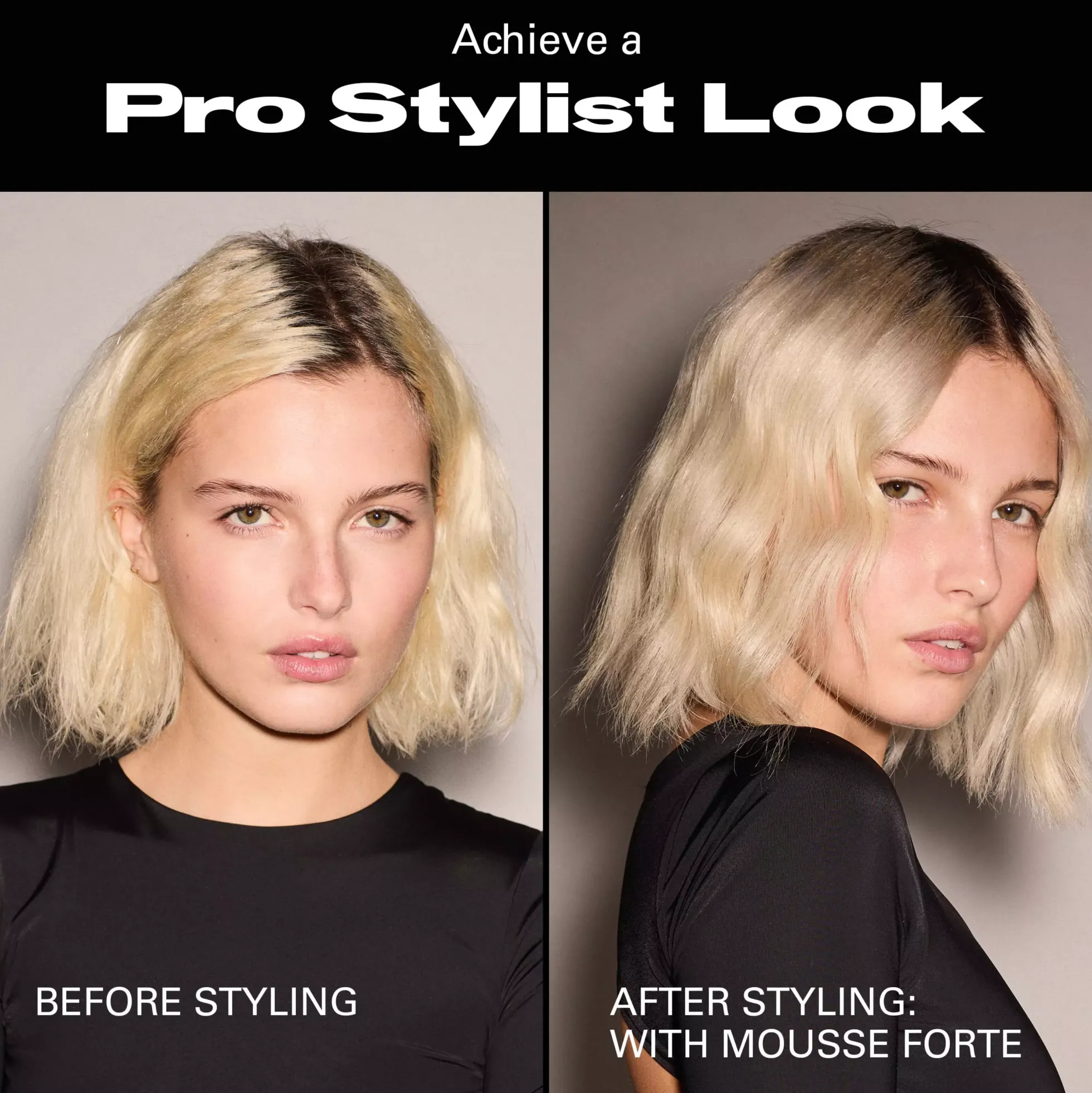 Sebastian ProfessionalStyling and texture Mousse Forte Strong Hold Volumizing Mousse 200 ml