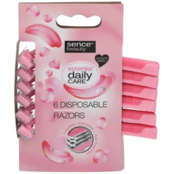 SenceEssential daily care 6 Disposable Razors 6 st