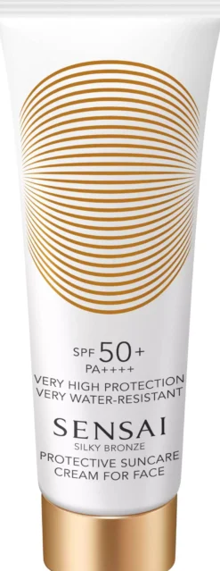 SensaiSilky Bronze Protective Cream Face SPF50+ 50 ml