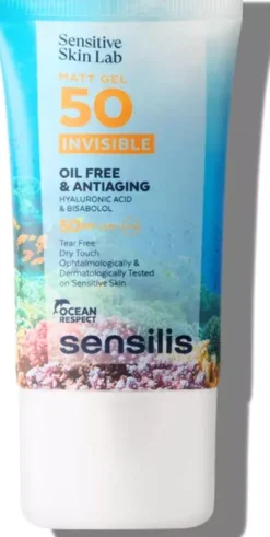 SensilisSuncare Invisible Matt Gel Spf50 40 ml
