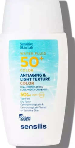 SensilisSuncare Waterfluid 50+ Color 40 ml