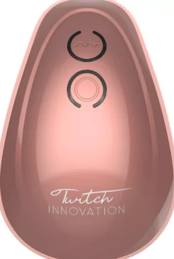 ShotsInnovation Twitch Hands Free Suction & Vibration Toy Rose
