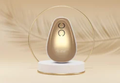 ShotsInnovation Twitch Hands Free Suction & Vibration Toy Gold