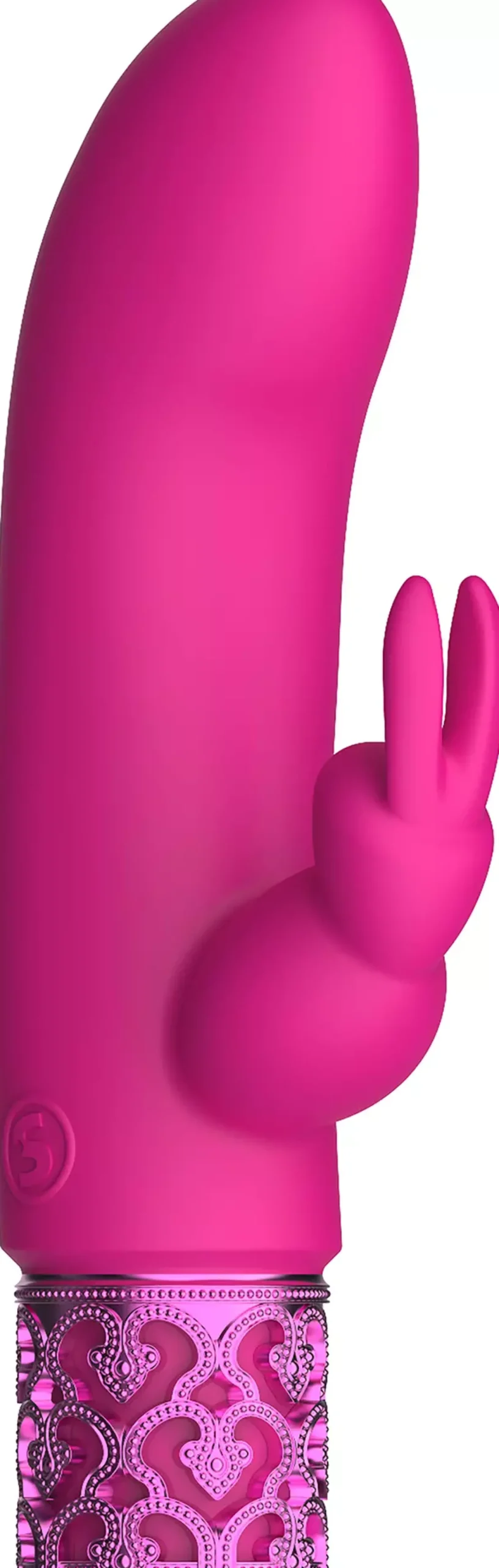 ShotsRoyal Gems Dazzling Rechargeable Silicone Bullet Pink