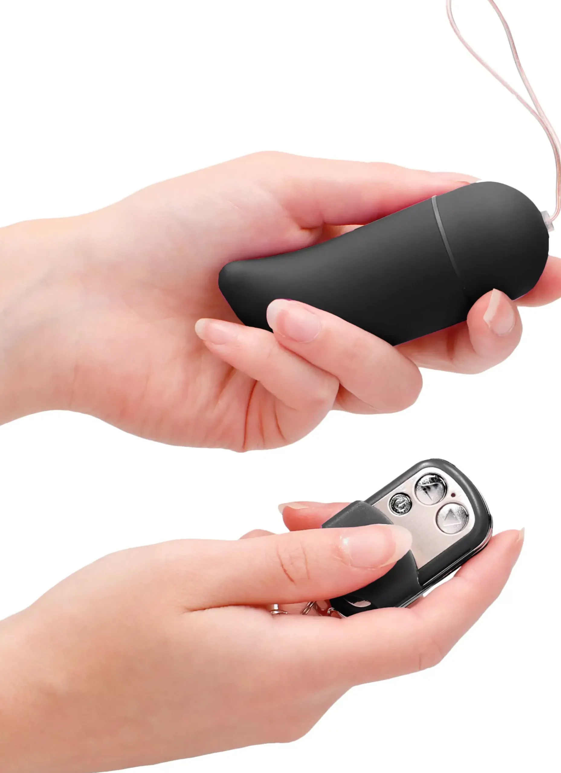 ShotsShots Toys Wireless Vibrating G-Spot Egg Big Black