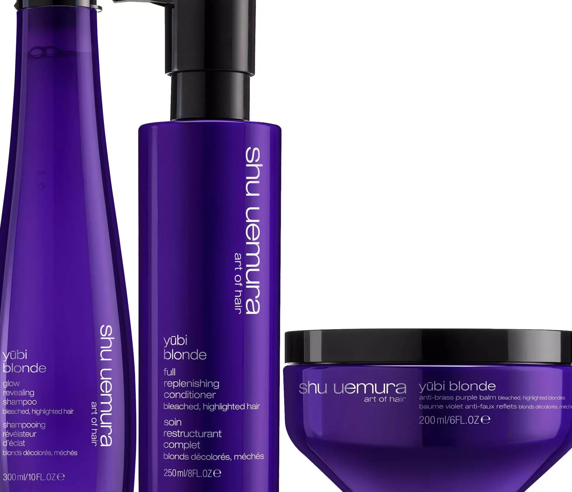 Shu Uemura Yubi Blonde Glow Revealing Trio
