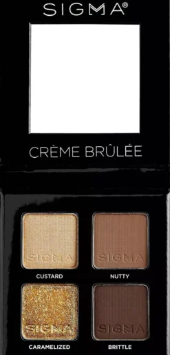 Sigma Beauty Eyeshadow Quad Crème Brûlée