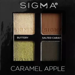 Sigma Beauty Eyeshadow Quad Caramel Apple