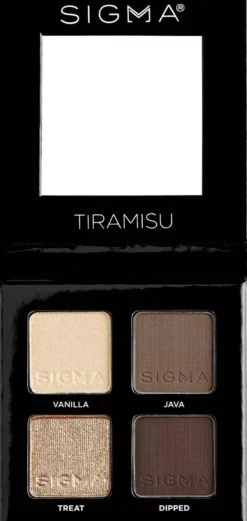 Sigma Beauty Eyeshadow Quad Tiramisu
