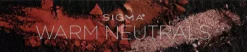 Sigma Beauty Warm Neutrals 7-Shade Eyeshadow Palette