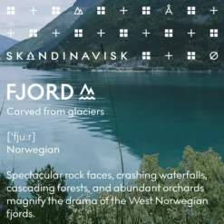 SkandinaviskFJORD Home Collection Scented Candle 200 g