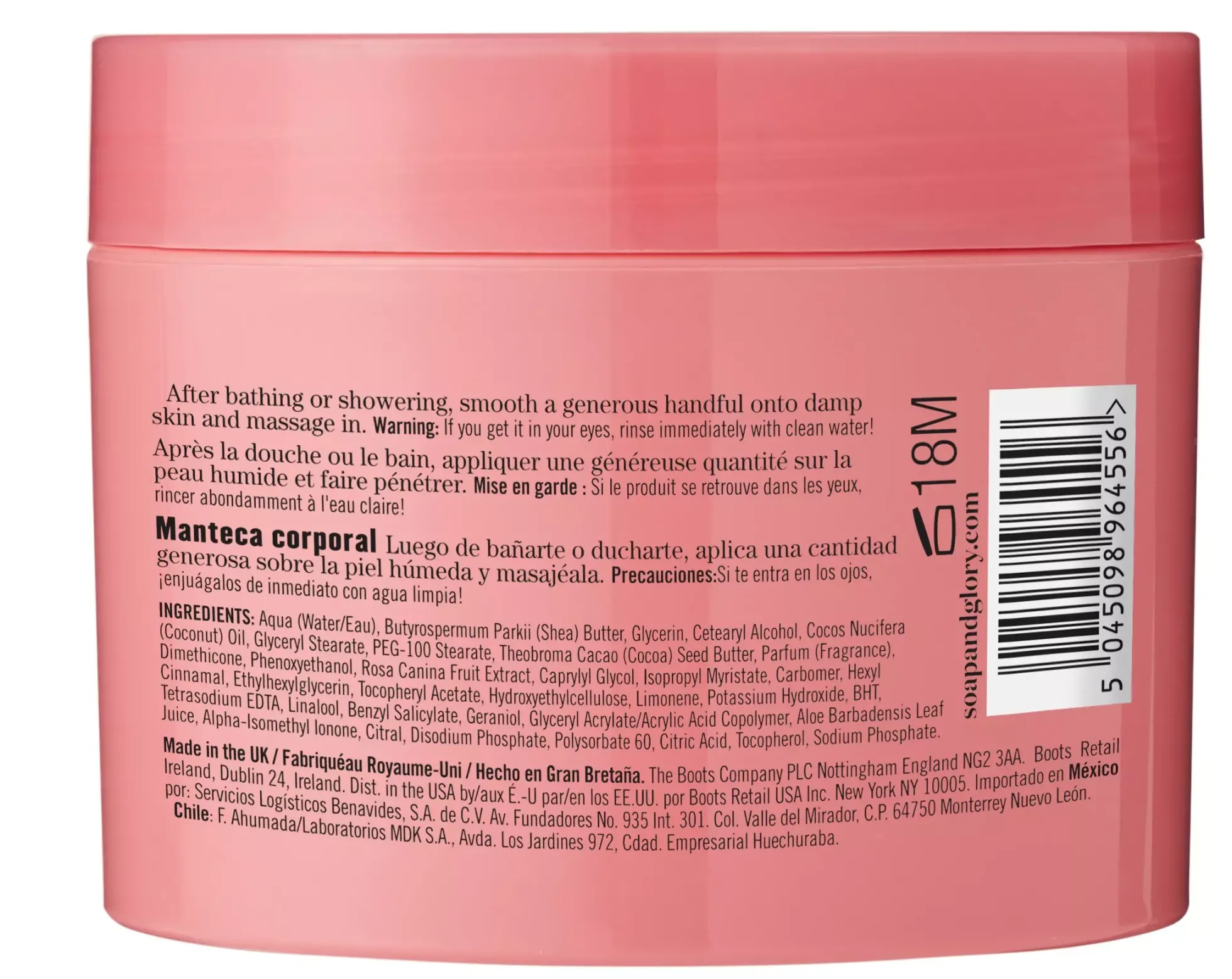 Soap & GloryOriginal Pink The Righteous Butter 300 ml
