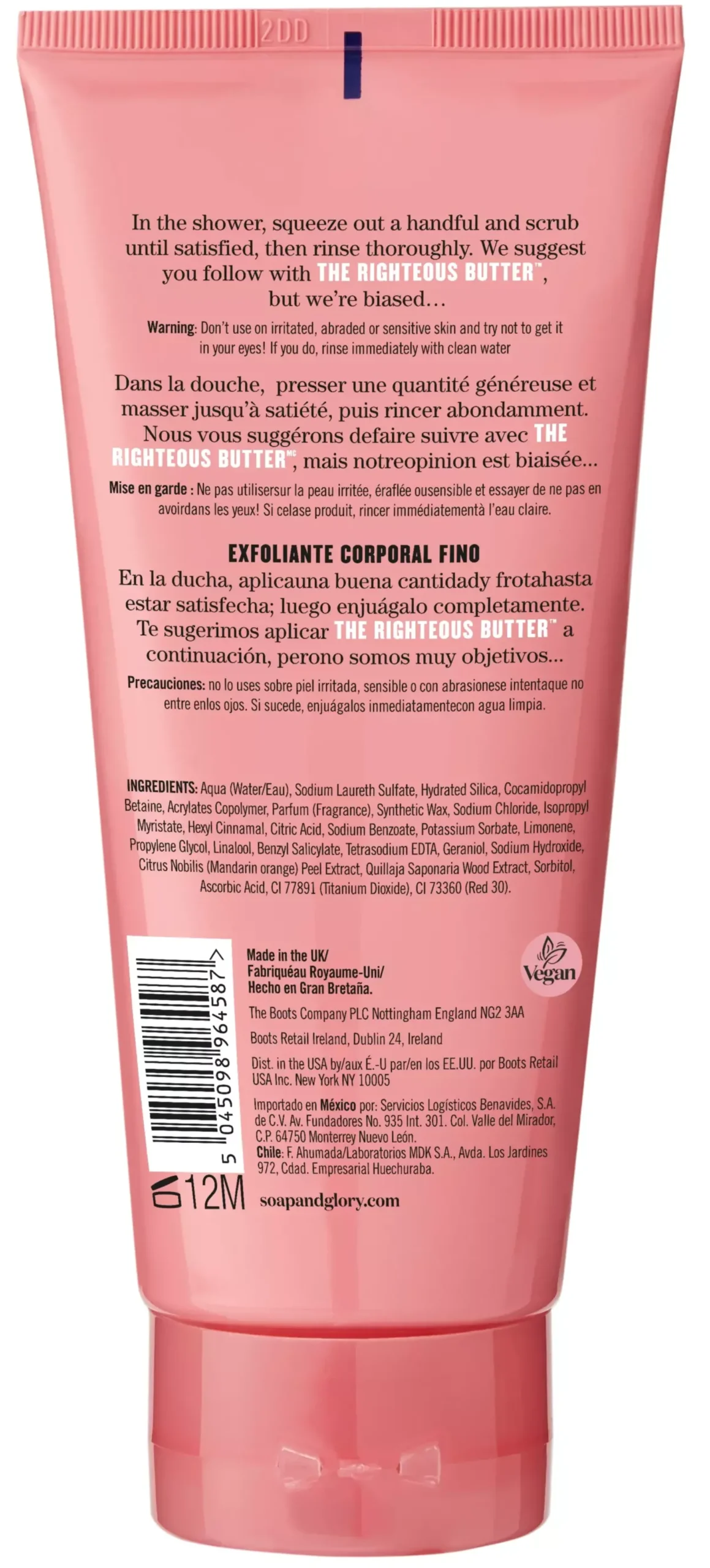 Soap & GloryOriginal Pink The Scrub Of Your Life Body Scrub 200 ml