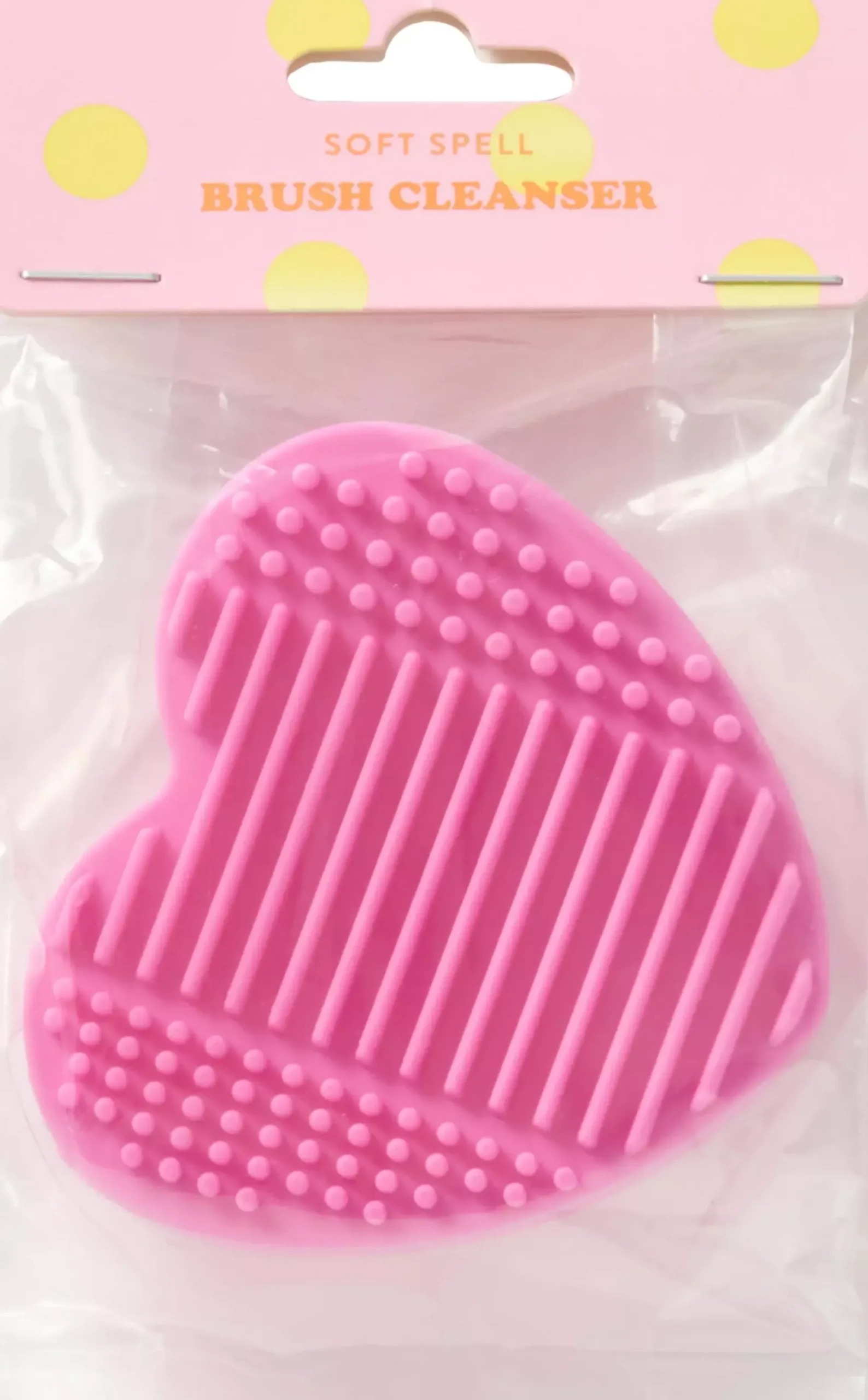 Soft Spell Brush Cleanser – Heart-Shaped Cleaning Pad