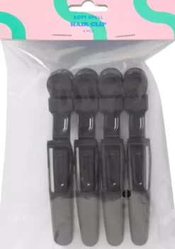 Soft Spell Crocodile Hair Clips – 4 Pack