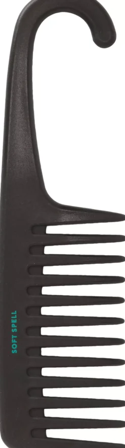 Soft Spell Detangling Comb with Hook – Shower Hair Comb
